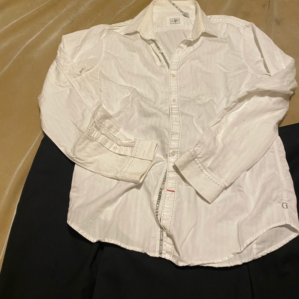Bundle of Dress Pants & Men’s White Button Down